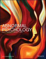 (Download Instantly) for Abnormal Psychology 6th Canadian Edition by Flett ISBN: 9781119335337   PDF BOOK