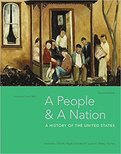 (Download Instantly) for A People and a Nation Volume II: Since 1865 11th Edition by Kamensky   PDF BOOK