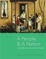 (Download Instantly) for A People and a Nation Volume II: Since 1865 11th Edition by Kamensky   PDF BOOK