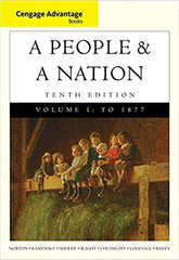 (Download Instantly) for A People and a Nation: A History of the United States Volume I to 1877 10th Edition by Norton   PDF BOOK