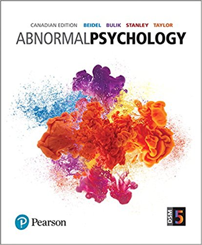 (Download Instantly) for Abnormal Psychology Canadian 1st Edition by Beidel   PDF BOOK