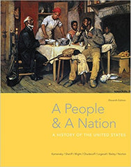 (Download Instantly) for A People and a Nation: A History of the United States 11th Edition by Kamensky   PDF BOOK