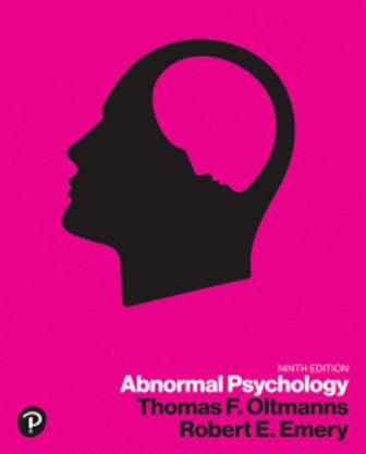 (Download Instantly) for Abnormal Psychology 9th Edition by Oltmanns   PDF BOOK