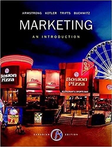 ()Marketing An Introduction Sixth Canadian Edition   PDF BOOK